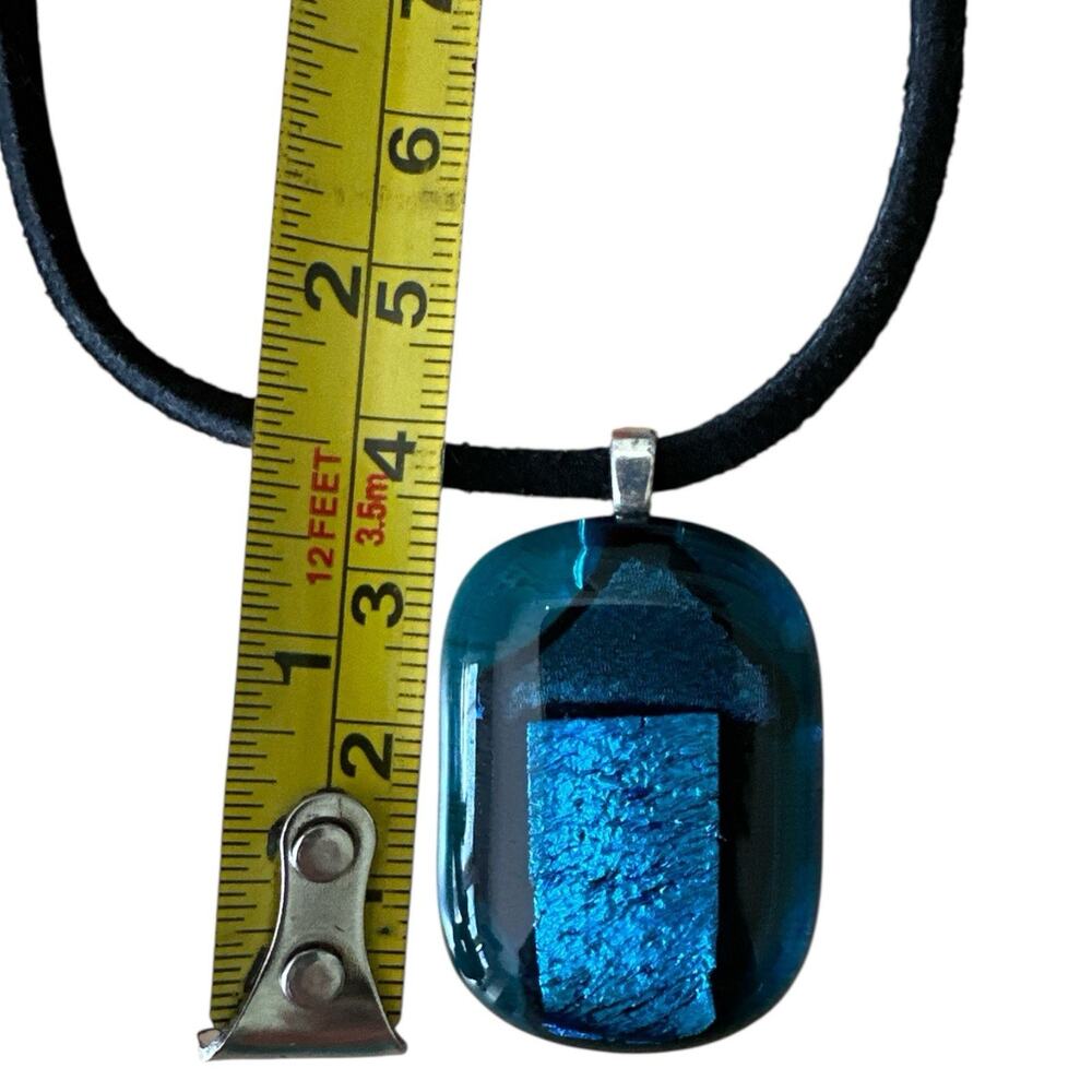 Blue Pendant Necklace Beautiful‎ Elegant Ocean - Picture 4 of 5